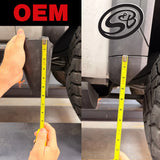 S&B - FRONT & REAR FENDER FLARE CAPS 2020+ GMC SIERRA 2500/350