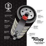 PPE MICROPURE XR® ENGINE OIL FILTER | 2011-2026 FORD SUPER DUTY 6.7L POWERSTROKE