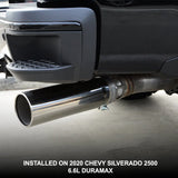 PPE - 304 STAINLESS STEEL SLIP-ON EXHAUST TIP |2015-2026 GM 6.6L DURAMAX