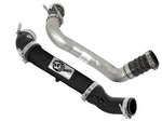 AFE BladeRunner 3 IN Aluminum Hot and Cold Charge Pipe Kit Black 2016-2019 Nissan Titan 5.0L Cummins