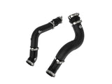 AFE BladeRunner Aluminum Hot and Cold Charge Pipe Kit Black - 2019-2023 6.7L Cummins