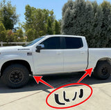 S&B MUD FLAP DELETE KIT 2019-2026 SILVERADO 1500