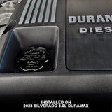 PPE Billet Aluminum Engine Oil Filler Cap 2017 - 2026 6.6L/3.0L GM DURAMAX