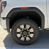 S&B - FRONT & REAR FENDER FLARE CAPS 2020+ GMC SIERRA 2500/350