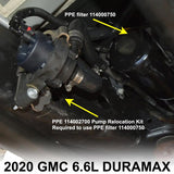 PPE 114000750 PREMIUM HIGH-EFFICIENCY OVERSIZED OIL FILTER - 2020-2026 GM 6.6L DURAMAX L5P