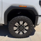 S&B - FRONT & REAR FENDER FLARE CAPS 2020+ GMC SIERRA 2500/350