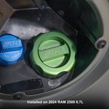 PPE BILLET FUEL CAP WITH BUILT-IN MAGNET 2019 - 2025 RAM HD 6.7L CUMMINS, 2019-2023 RAM 1500 3.0L ECODIESEL