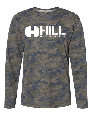 HILL DIESEL VINTAGE CAMO LONG SLEEVE SHIRT