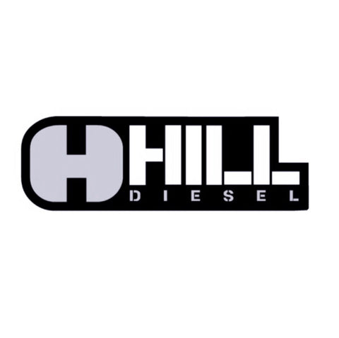 HILL DIESEL DESTROYER GRAY 2X5 DECAL