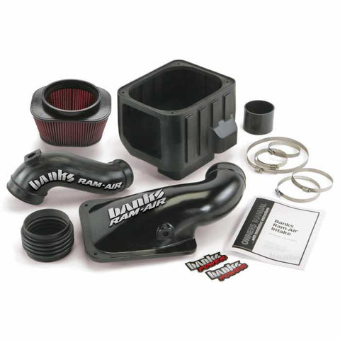 BANKS Ram-Air Cold-Air Intake System, Oiled Filter for use with 2001-2004 Chevy/GMC 6.6L, LB7