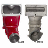 BANKS Monster-Ram Intake System 4" (red powder-coated) with Fuel Line and Hump Hose for 2007.5-2018 Dodge Ram 2500/3500 Cummins 6.7L