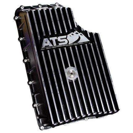 ATS High Capacity Aluminum Transmission Pan - 2011-2019 Ford Powerstroke 6.7L w/6R140 - 3019003368