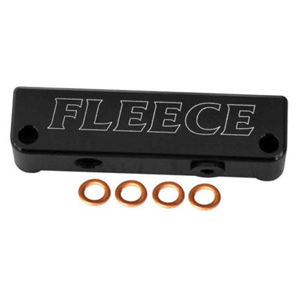 Fleece Performance 4th Gen Dodge/Cummins Fuel Filter Delete - 2010-2018 Dodge Cummins - FPE-FFD-RO-4G