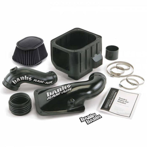 BANKS RAM-AIR COLD-AIR INTAKE SYSTEM, DRY FILTER FOR USE WITH 2001-2004 CHEVY/GMC 6.6L, LB7