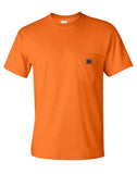 HILL WORK WEAR HI-VIS POCKET T-SHIRT