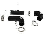 aFe BladeRunner Aluminum Hot and Cold Charge Pipe Kit [BLACK] 2020-2024 3.0L Duramax