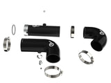 aFe BladeRunner Aluminum Hot and Cold Charge Pipe Kit [BLACK] 2020-2025 3.0L Duramax