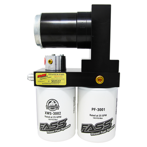 FASS TITANIUM SIGNATURE SERIES DIESEL FUEL LIFT PUMP 100GPH GM DURAMAX 6.6L 2015-2016 (TS C12 100G)